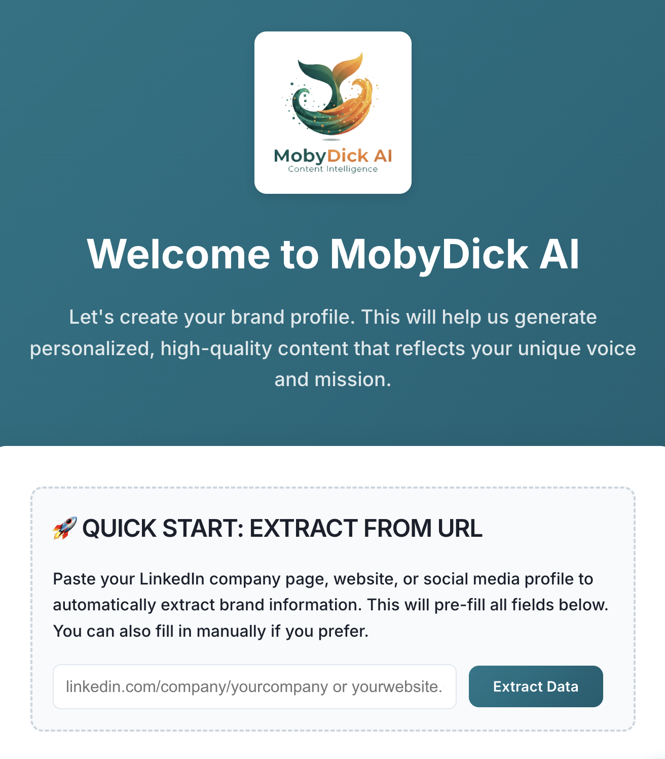 MobyDick AI brand extraction demo
